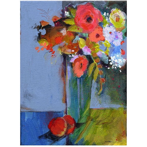 18x24 Trademark Fine Art Autumn Garden Water Color by Sheila Golden 18x24 Trademark Fine Art Autumn Garden Water Color by Sheila Golden